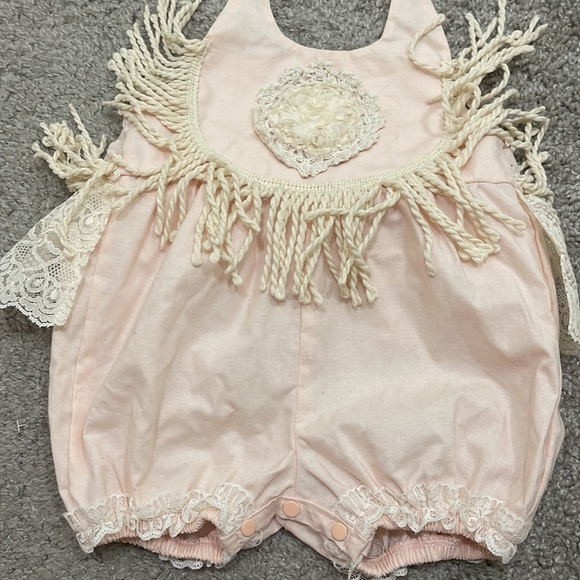 Frilly Frocks Baby Girl Romper Boho Size 12 months - Picture 2 of 7